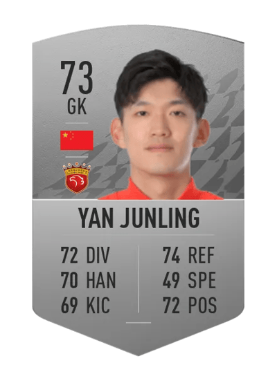 Yan Junling Common 73 OVR