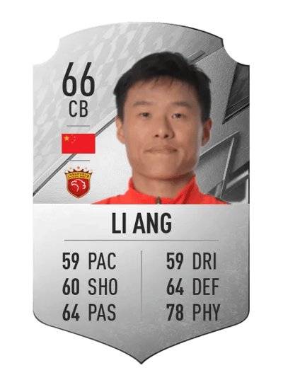 Li Ang Rare 66 OVR
