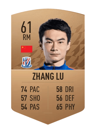 Zhang Lu Common 61 OVR
