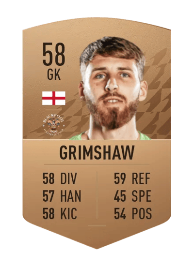 Daniel Grimshaw Common 58 OVR