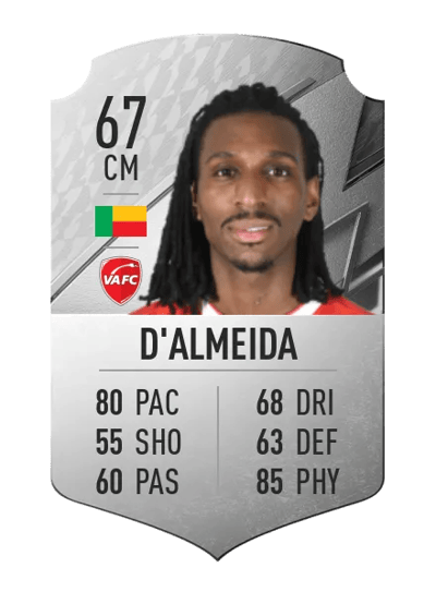 Sessi D'Almeida Rare 67 OVR