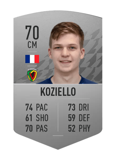 Vincent Koziello Common 70 OVR