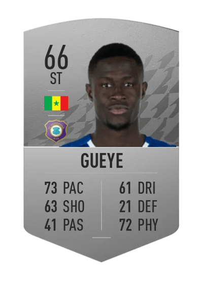 Babacar Gueye Common 66 OVR