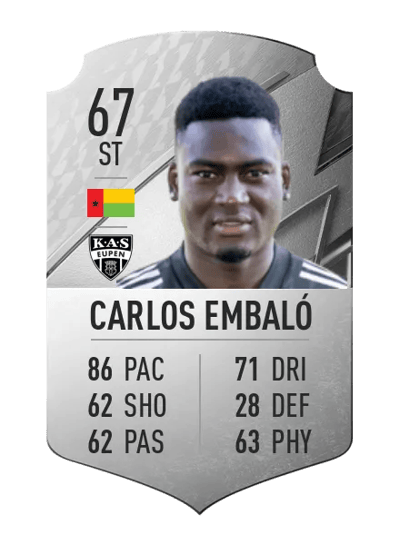 Carlos Embaló Rare 67 OVR