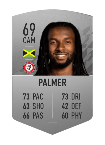 Kasey Palmer Common 69 OVR