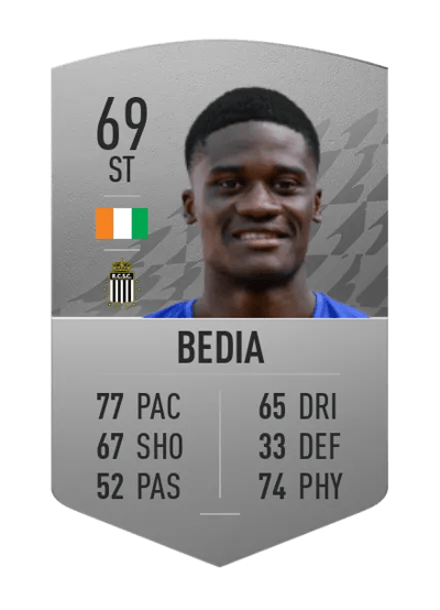 Chris Bedia Common 69 OVR