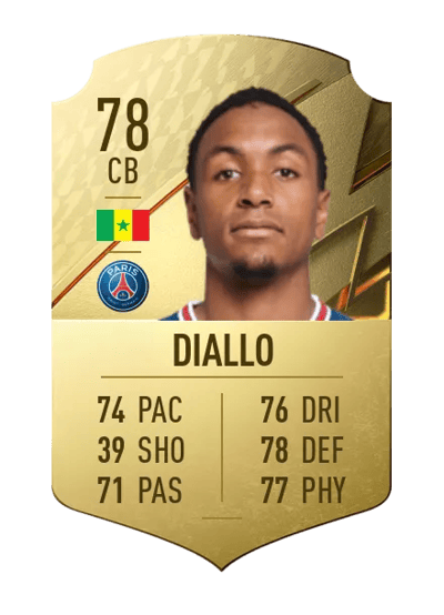 Abdou Diallo Rare 78 OVR