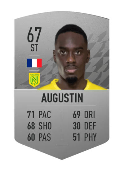 Jean-Kévin Augustin Common 67 OVR