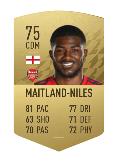 Ainsley Maitland-Niles Common 75 OVR