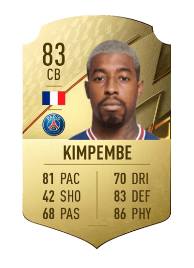 Presnel Kimpembe Rare 83 OVR