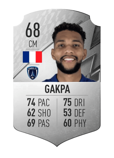 Marvin Gakpa Rare 68 OVR