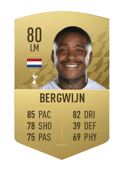 Steven Bergwijn Common 80 OVR