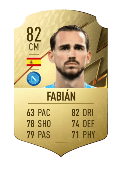 Fabián Rare 82 OVR