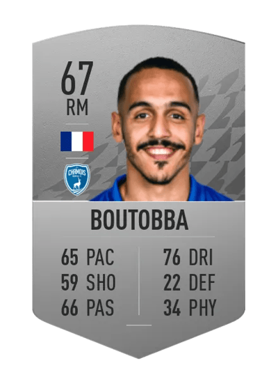Bilal Boutobba Common 67 OVR