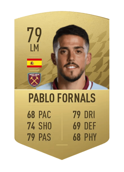 Pablo Fornals Common 79 OVR