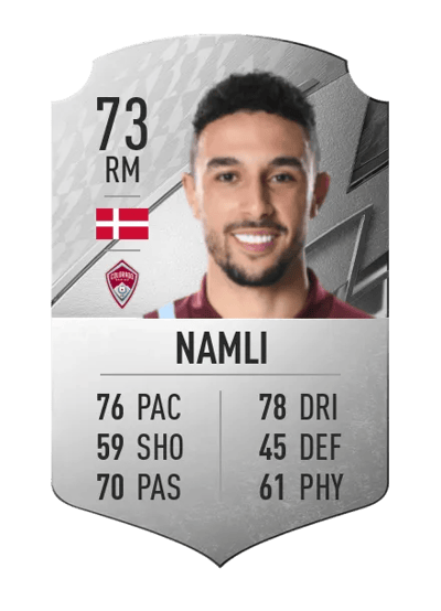 Younes Namli Rare 73 OVR