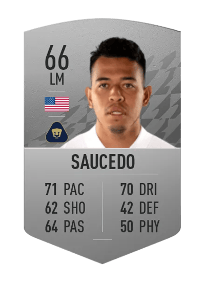 Sebastian Saucedo Common 66 OVR