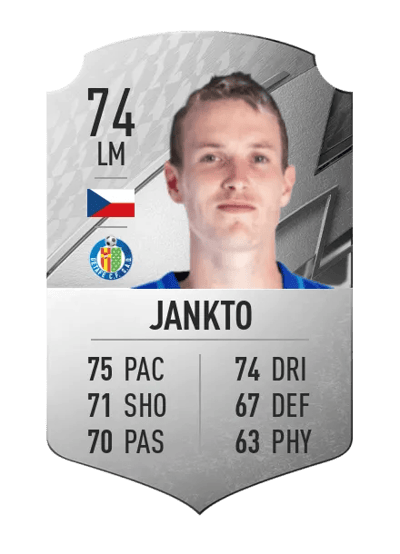 Jakub Jankto Rare 74 OVR