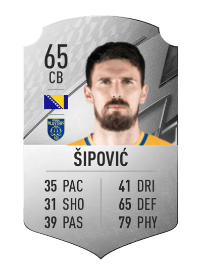 Enes Šipović Rare 65 OVR