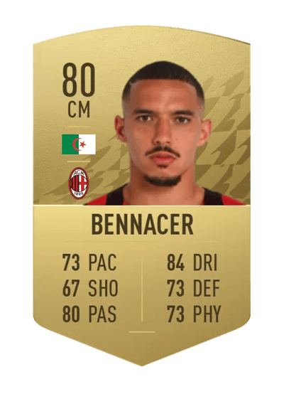 Ismaël Bennacer Common 80 OVR