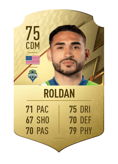 Cristian Roldan Rare 75 OVR