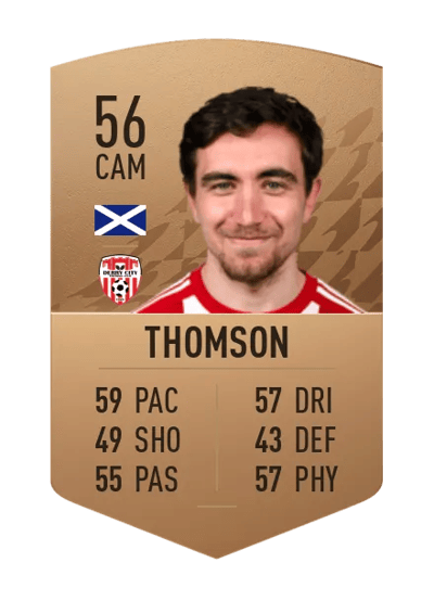 Joe Thomson Common 56 OVR