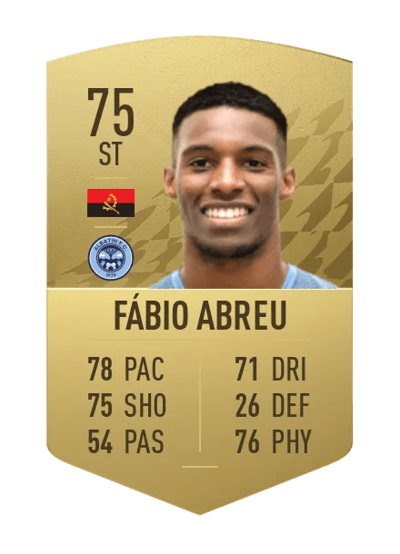 Fábio Abreu Common 75 OVR