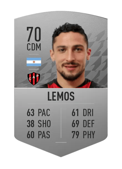 Damián Lemos Common 70 OVR