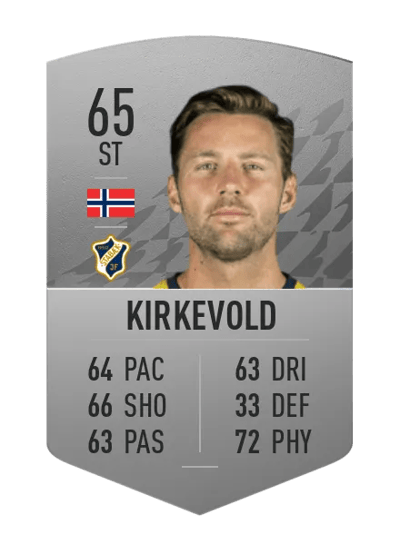 Pål Alexander Kirkevold Common 65 OVR