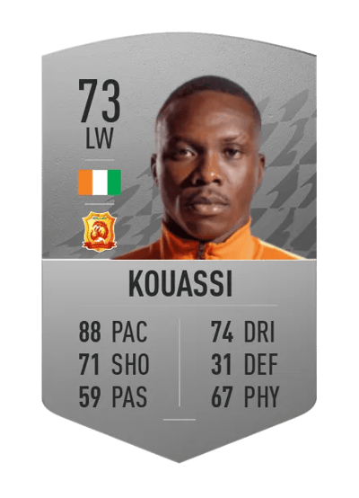 Jean Evrard Kouassi Common 73 OVR