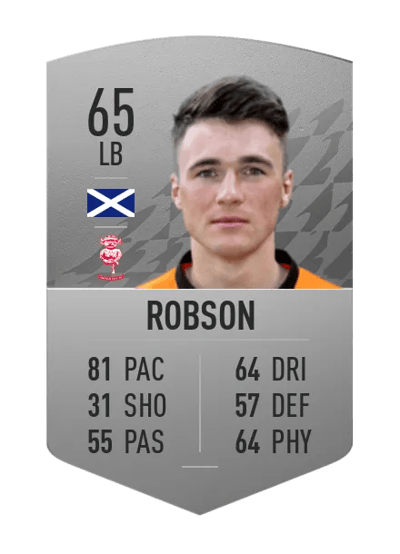 Jamie Robson Common 65 OVR