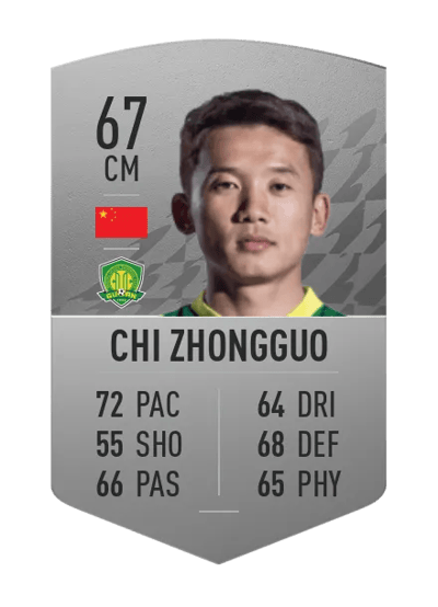 Chi Zhongguo Common 67 OVR