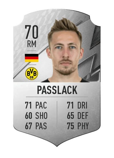 Felix Passlack Rare 70 OVR