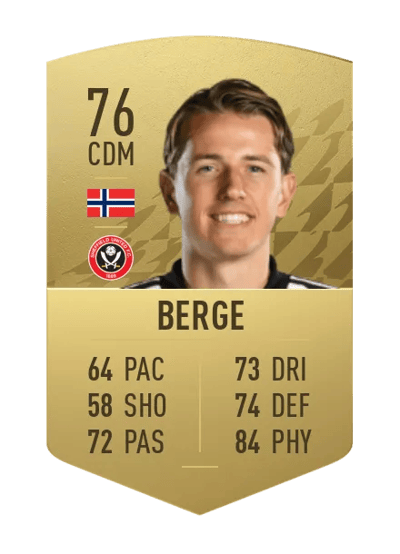 Sander Berge Common 76 OVR