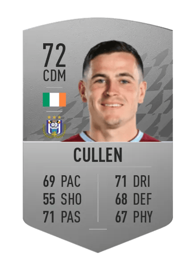 Josh Cullen Common 72 OVR
