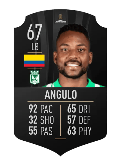 Álvaro Angulo CONMEBOL LIBERTADORES 67 OVR