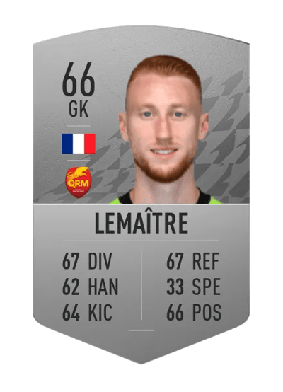Nicolas Lemaître Common 66 OVR