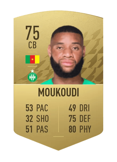 Harold Moukoudi Common 75 OVR
