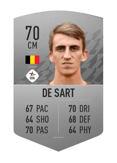 Alexis De Sart Common 70 OVR