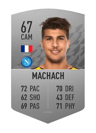 Zinédine Machach Common 67 OVR