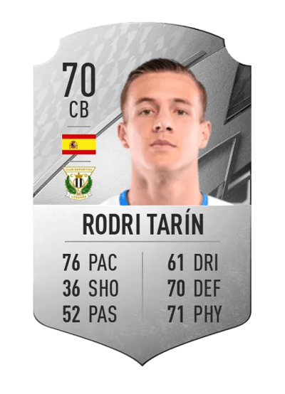 Rodri Tarín Rare 70 OVR