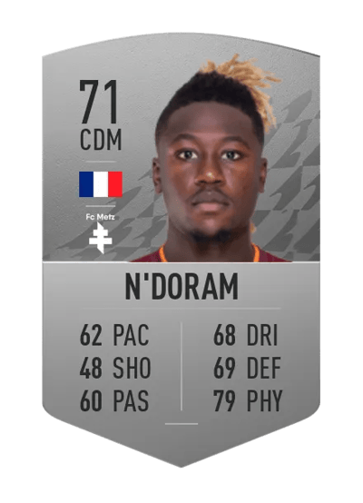 Kévin N'Doram Common 71 OVR