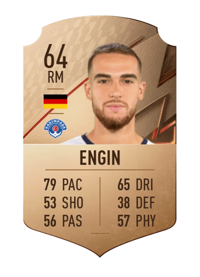 Ahmet Engin Rare 64 OVR