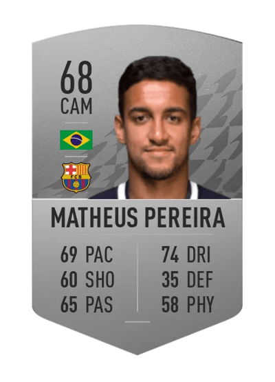 Matheus Pereira Common 68 OVR