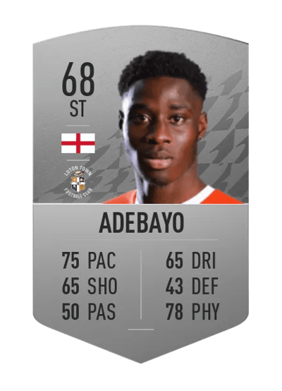 Elijah Adebayo Common 68 OVR