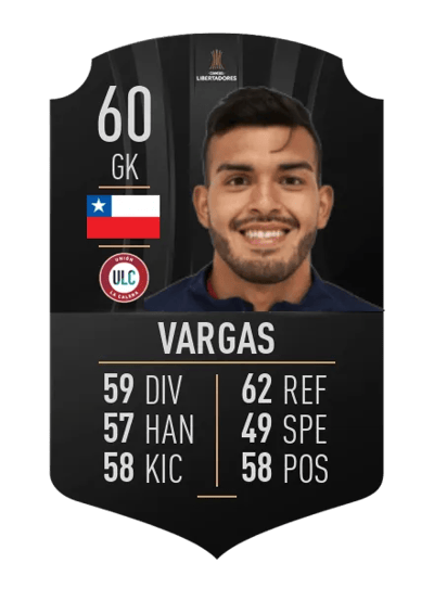 Miguel Vargas CONMEBOL LIBERTADORES 60 OVR