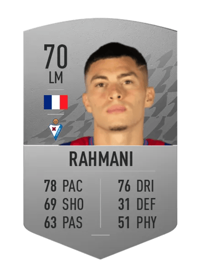 Yanis Rahmani Common 70 OVR