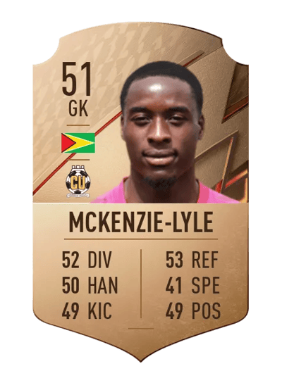 Kai McKenzie-Lyle Rare 51 OVR