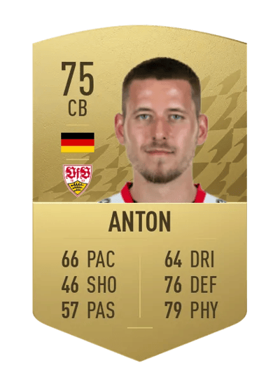 Waldemar Anton Common 75 OVR