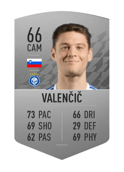 Filip Valenčič Common 66 OVR